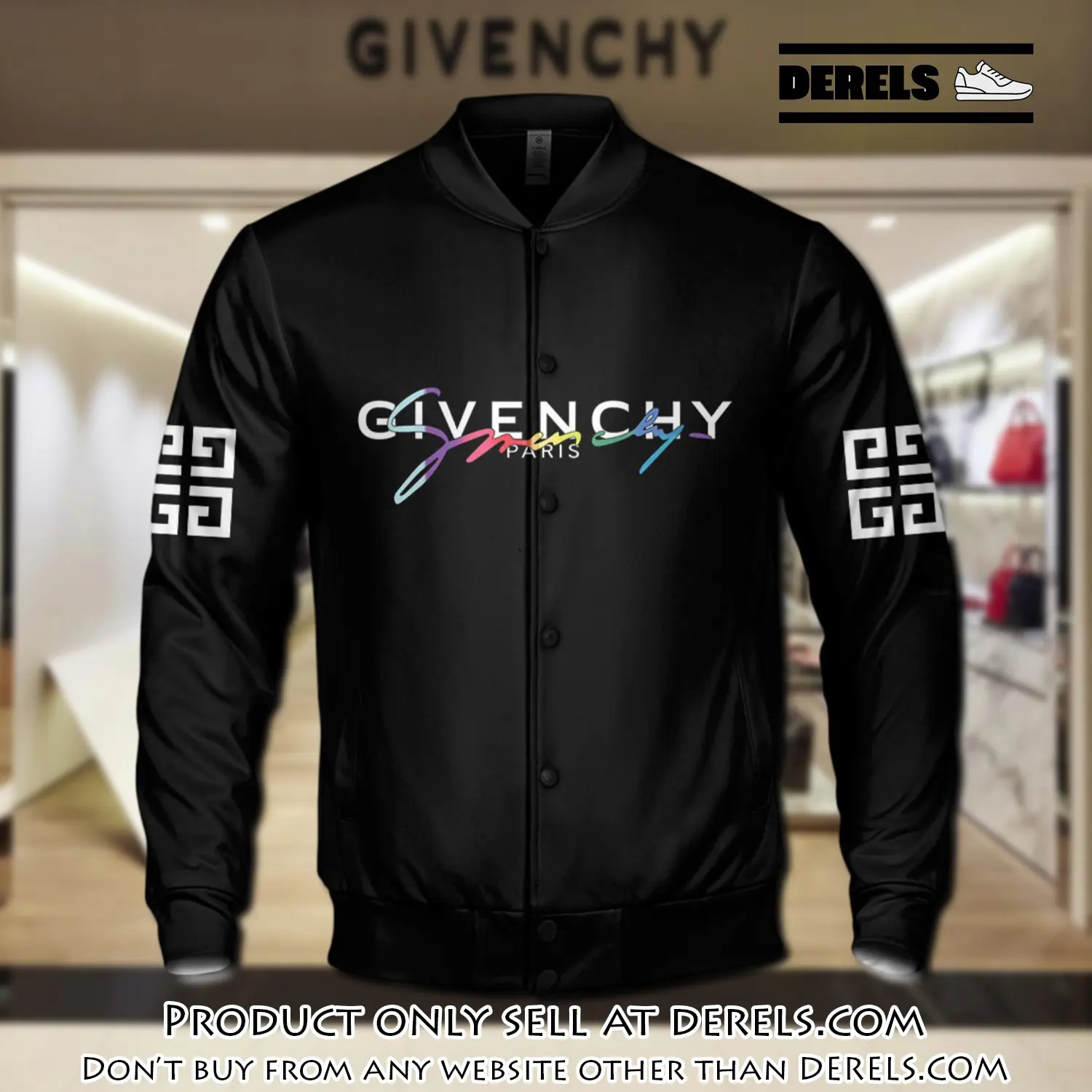 Luxury givenchy varsity premium baseball jacket bjv1052 dr2756005